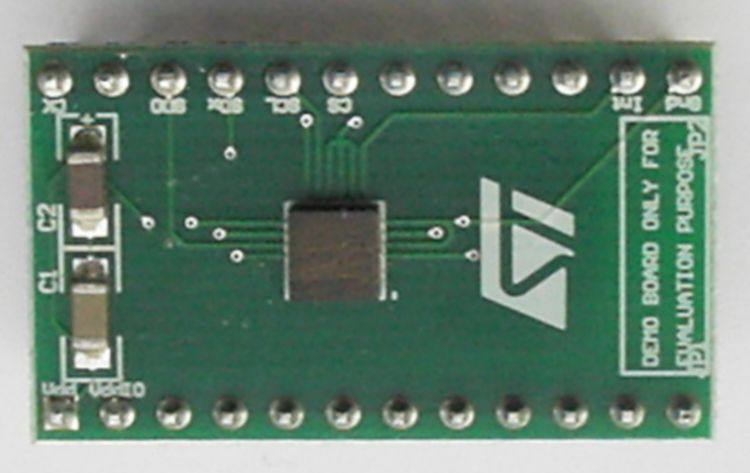 AIS328DQ adapter board for standard DIL24 socket STEVAL-MKI110V1