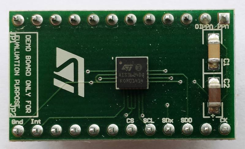 Демоплата  AIS3624DQ adapter board for a standard DIL24 socket