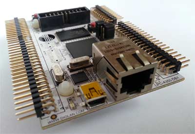 LPC4350-DB1-С – макетная плата на базе двухъядерного микроконтроллера LPC4350-FET256 от NXP