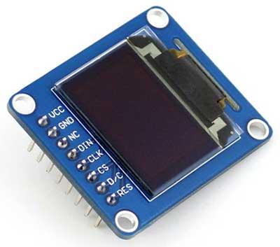 0.95inchRGBOLED [B] – RGB OLED дисплейный модуль с интерфейсом SPI
