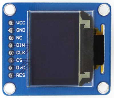 0.95inchRGBOLED [B] – RGB OLED дисплейный модуль
