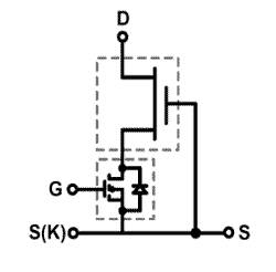 Каскодная структура транзистора TPH3205WSB