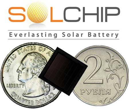 Миниатюрные солнечные батареи Sol-ChipSaturn 400