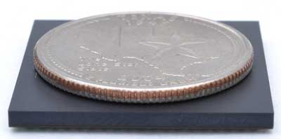 Размеры SIP микросхем OSD335x сравнимы с размерами крупной монеты