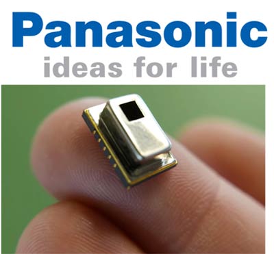 Матричные инфракрасные датчики Grid-EYE от Panasonic
