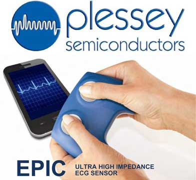 Портативная система ЭКГ imPulse от компании Plessey Semiconductors